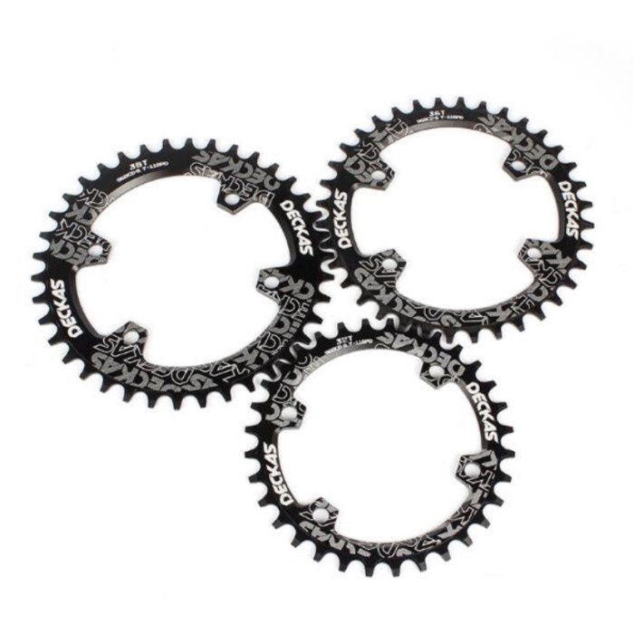 Chainring DECKAS BCD 96 Narrow wide 32T, 34T, 36T, 38T alloy CNC