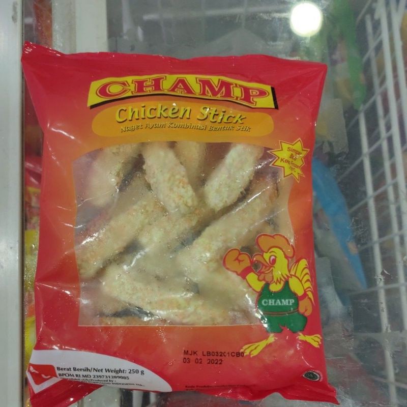 

Champ Chicken Stik 250gr