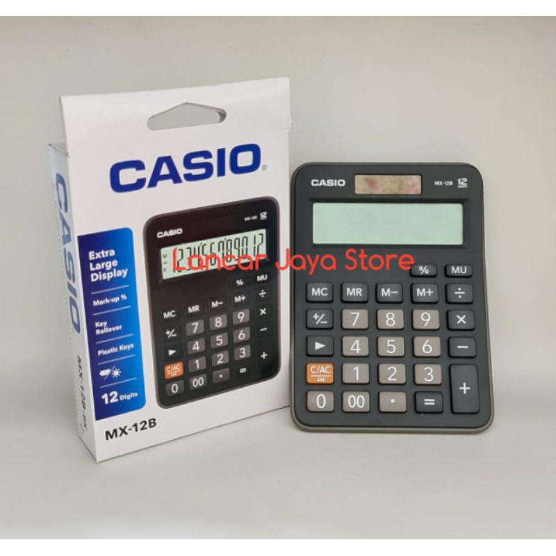 

Kalkulator Casio MX12B Kalkulator Meja Casio MX-12B Original 100% Casio