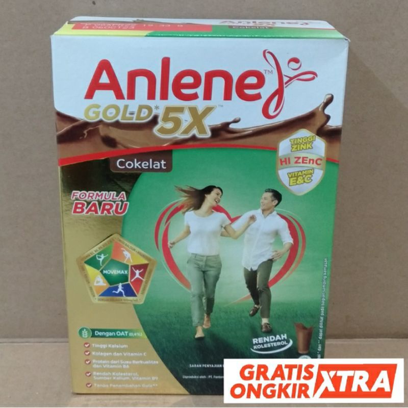 

ANLENE GOLD PLUS COKELAT 240GR