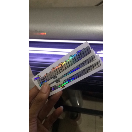 

stiker cutting original teamrasanrasan.id