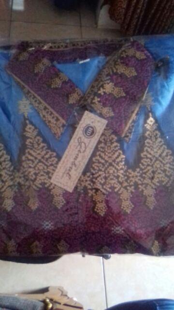 Baju Batik Couple & Wanita/batik Gamis Princes Jasmine