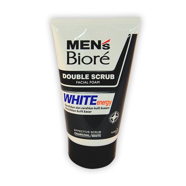 Biore Men'S D.Scrub White Energy 100G