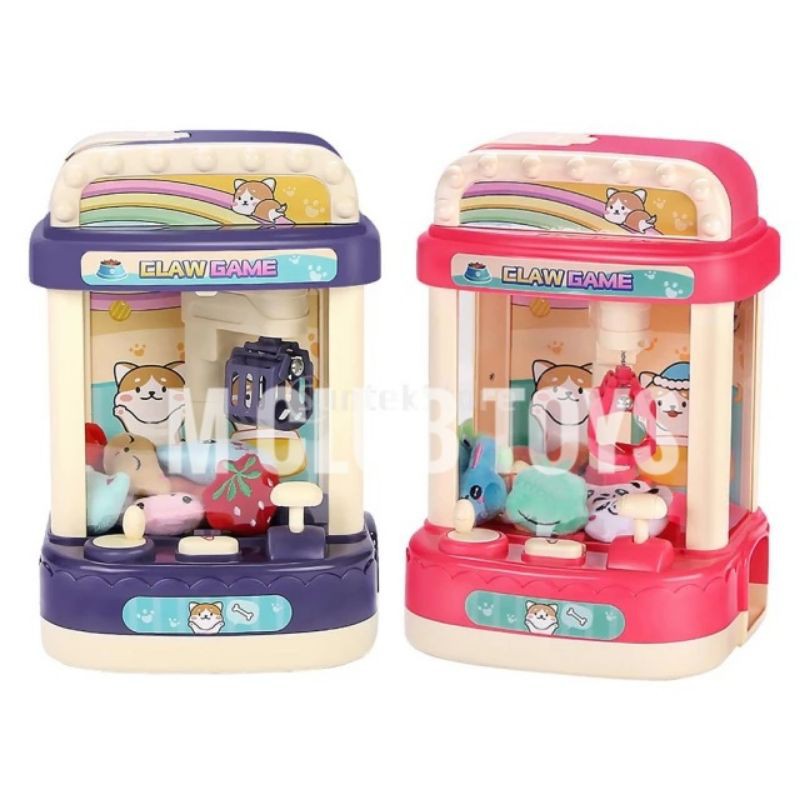 Funny doll claw game machine mainam mesin capit boneka timezone
