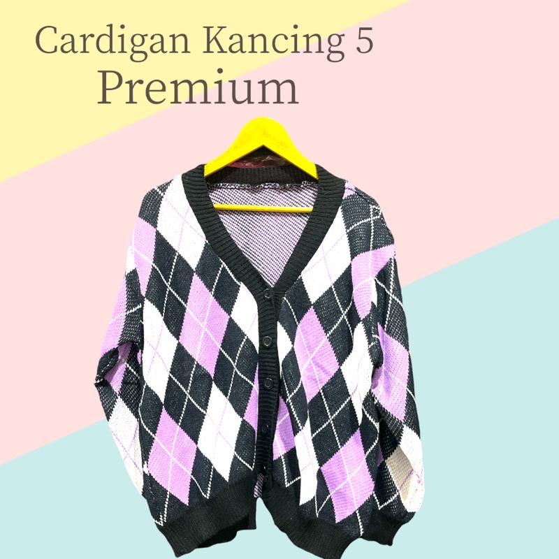 Cardigan Premium Valencia kancing 5