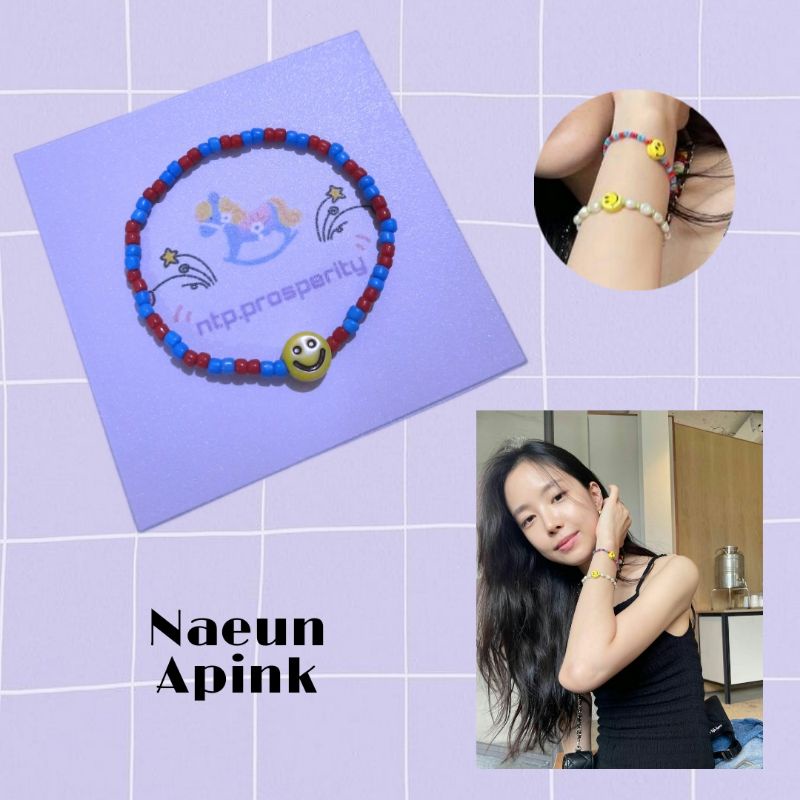 Gelang idol korea / Kpop idol bracelet (Naeun Apink)