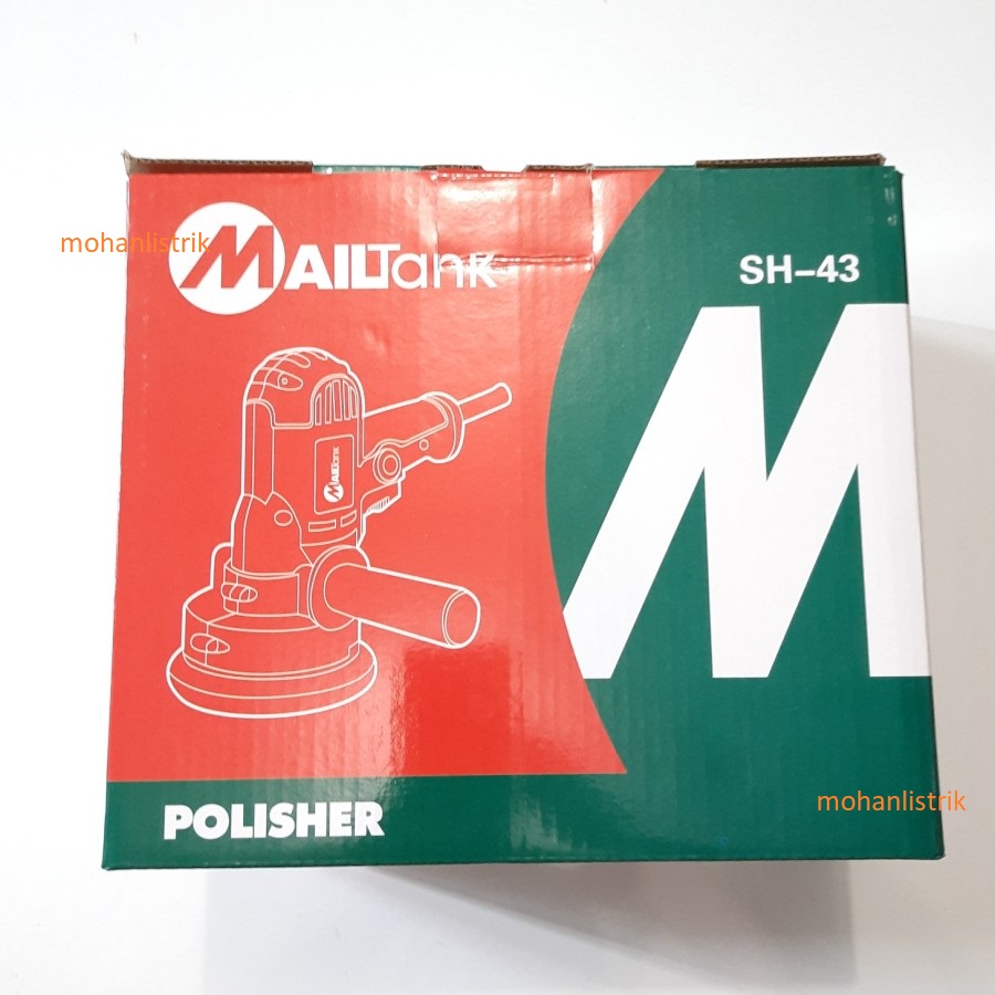 MESIN POLES POLISHER MOBIL KACA MOTOR 5INCH SH43 MAILTANK