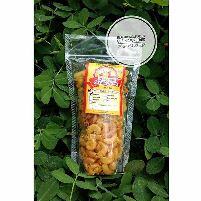 

Makaroni Gurih Jeruk 100gram