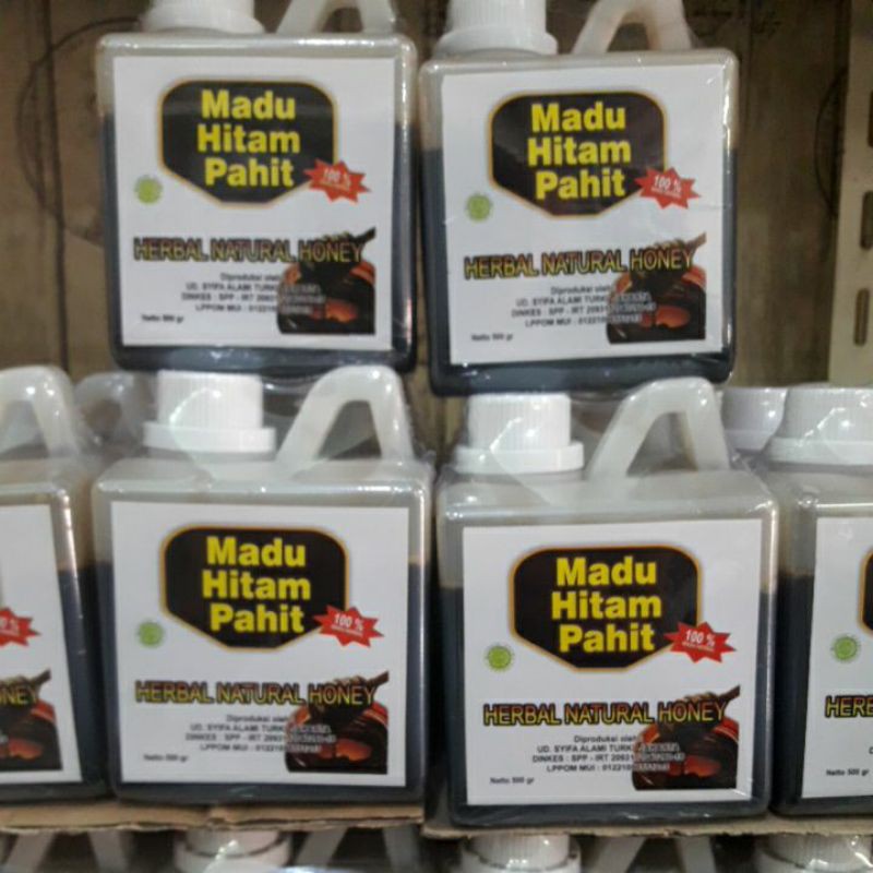 Madu Hitam Pahit | Herbal Natural Honey
