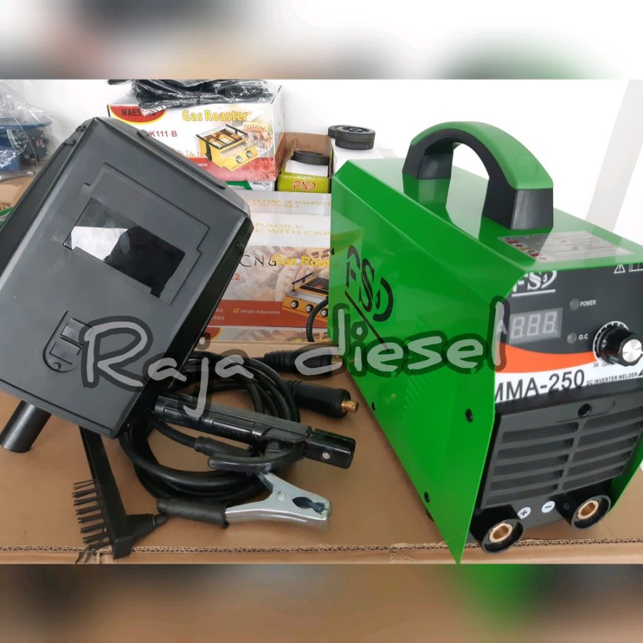 MESIN LAS MMA 250 FSD TRAFO LAS INVERTER WELDER - MMA 250 A FSD