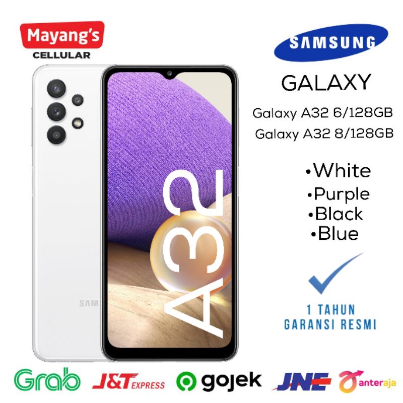 Samsung galaxy A32 8/128gb garansi resmi | samsung A32 ram 8/128gb garansi resmi sein indonesia-3