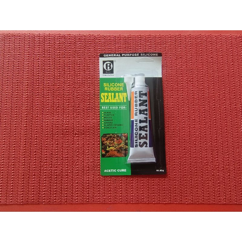 

Sealant lem kaca tube besar 85gr merk BEST