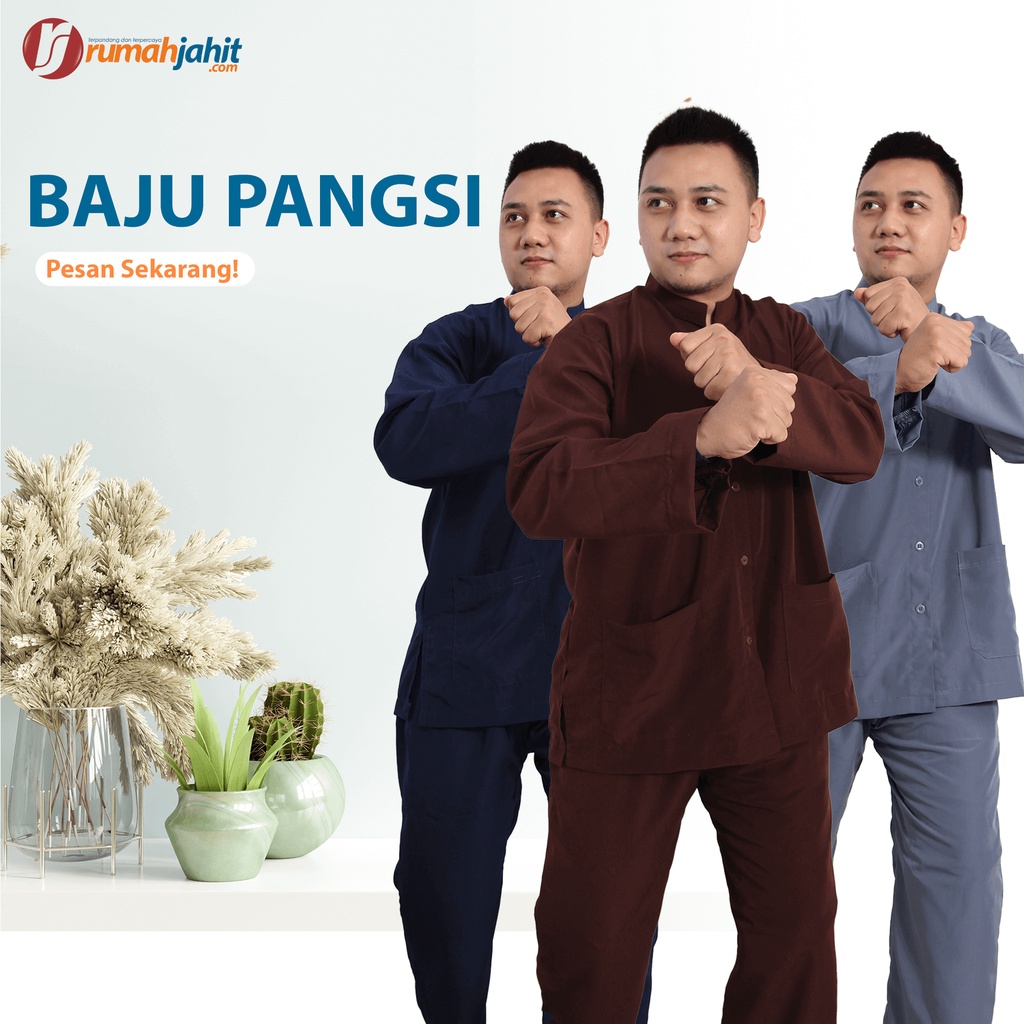 Baju Pangsi / Baju Pangsi Dewasa / Pakaian Adat / Baju Pangsi Sunda Betawi