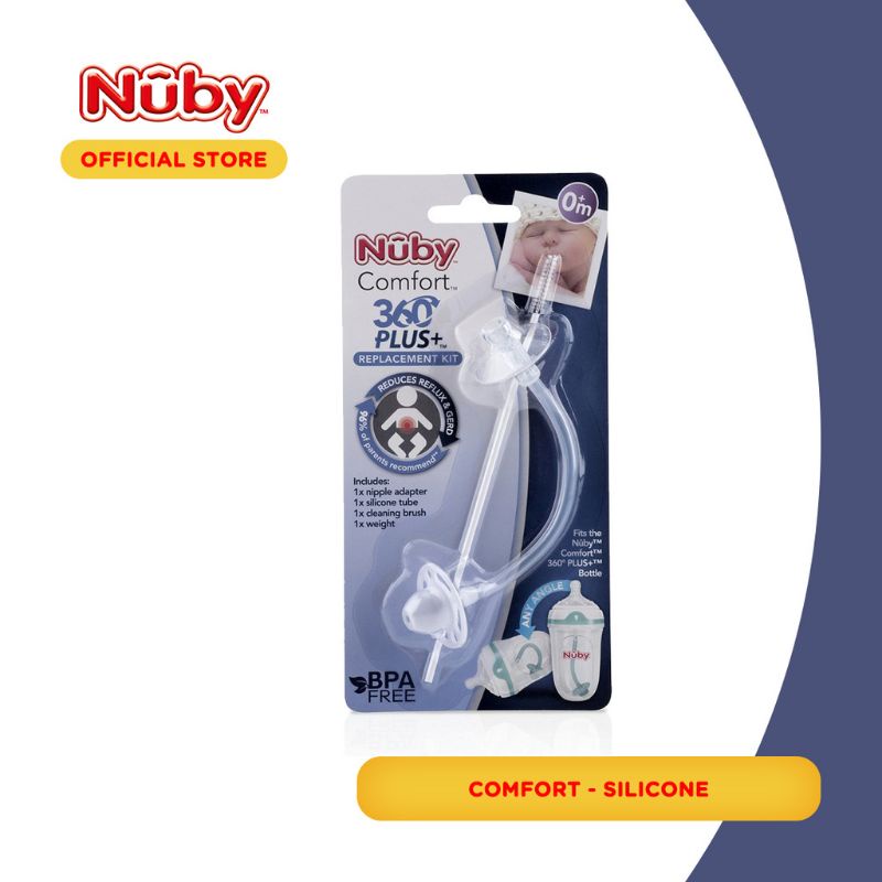 Nuby Kids Replacement Comfort Straw - Pengganti Sedotan 360