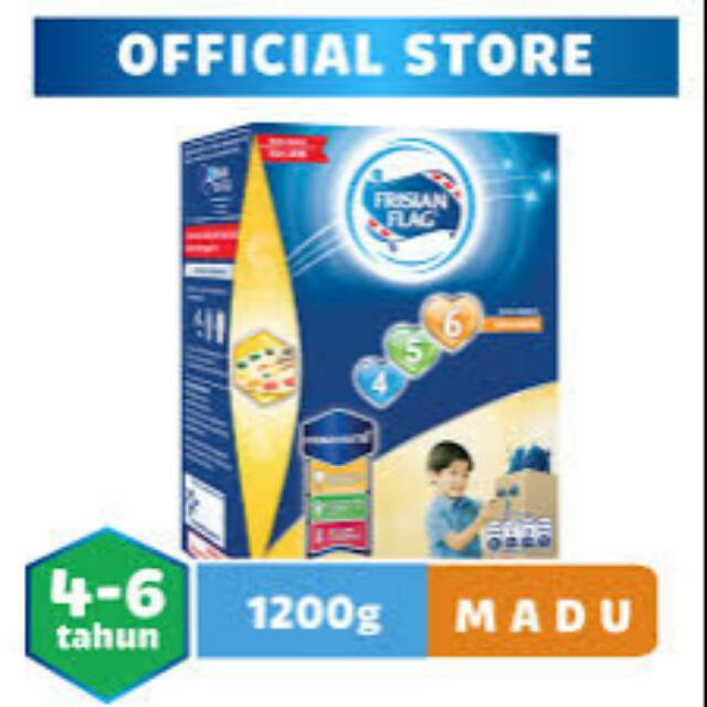 

Frisian Flag Susu Tahap Karya 4-6 Tahun Vanila / Madu 1200 Gr