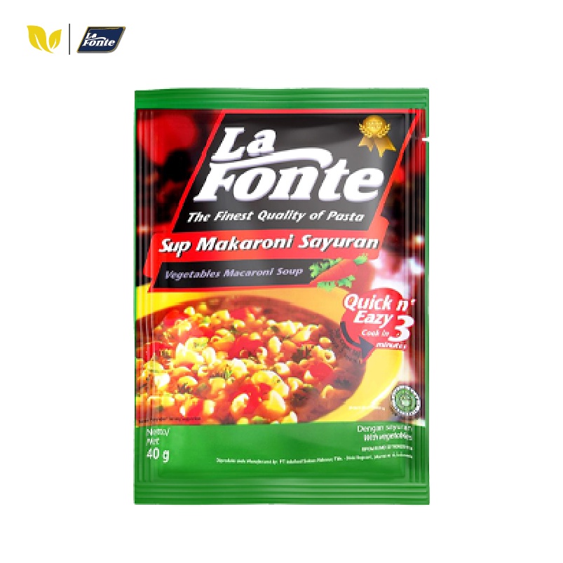 

La Fonte Sup Makaroni Sayuran