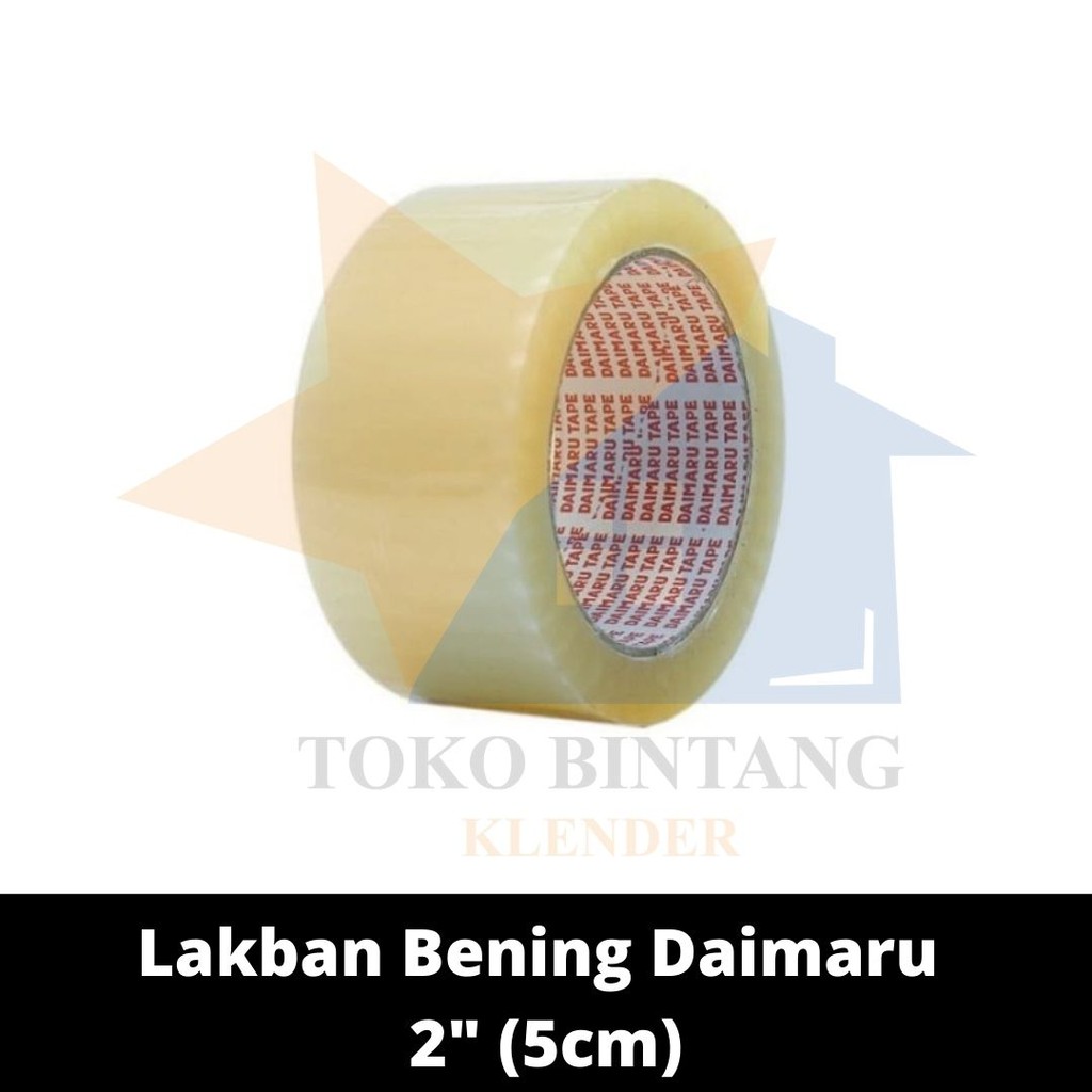 

Lakban Bening Daimaru 2" (5cm)