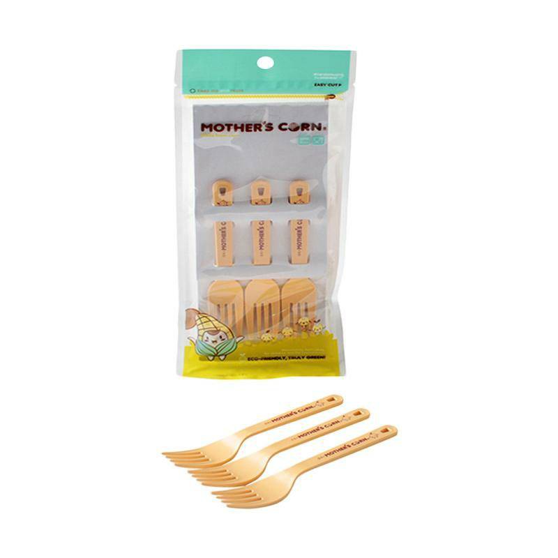 Mothers Corn Cutie Fork Set