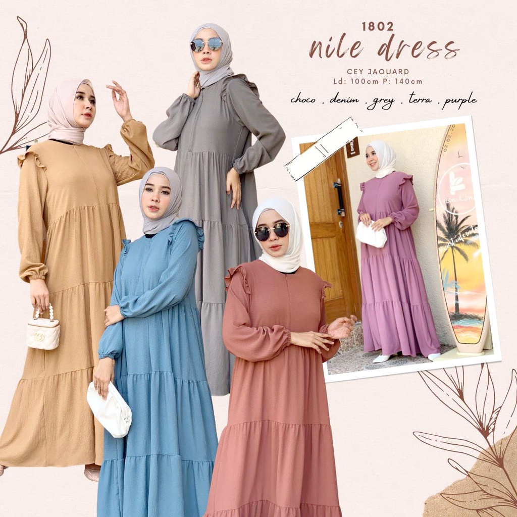 NILE DRESS / DRESS KONDANGAN / DRESS PESTA