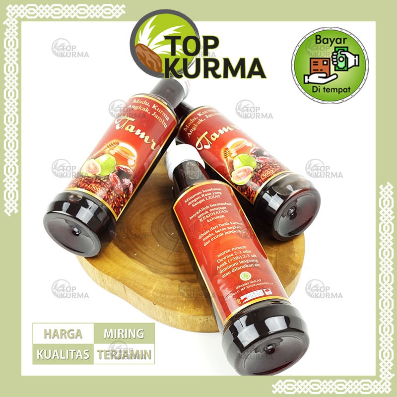 

Sari Kurma Tamr 500gr Asli Madu Kurma Plus Jambu Original