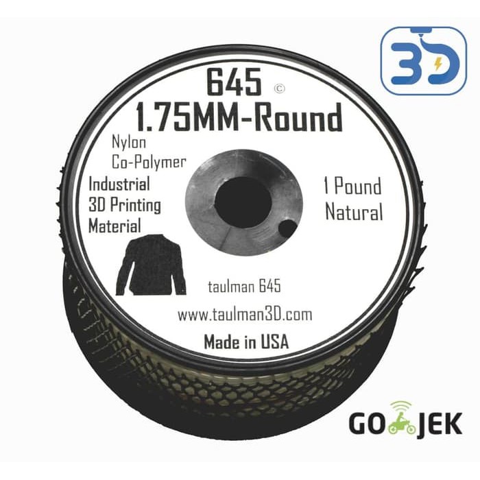 Taulman USA 3D Filament Nylon 645 1.75 mm