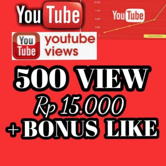 VIEW YOUTUBE PERMANEN BONUS LIKE
