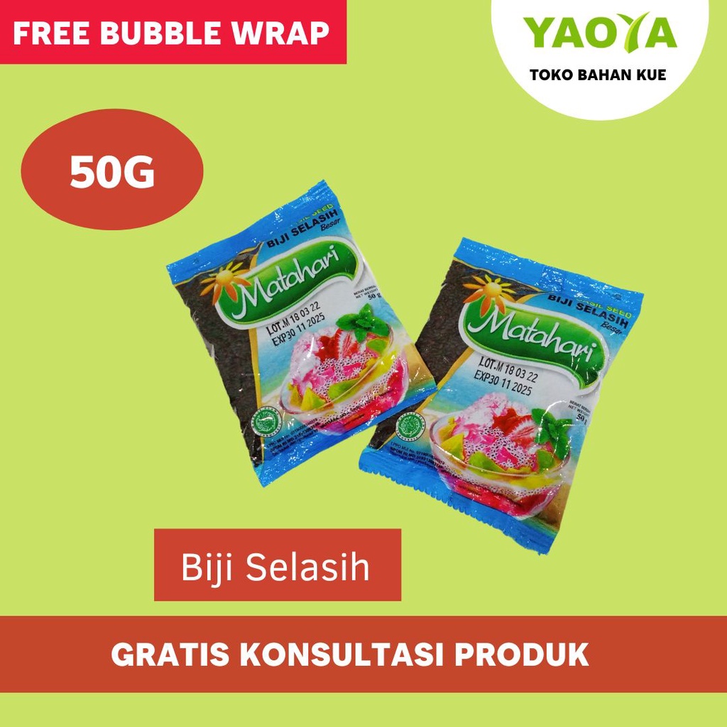 

MATAHARI BIJI SELASIH 50G