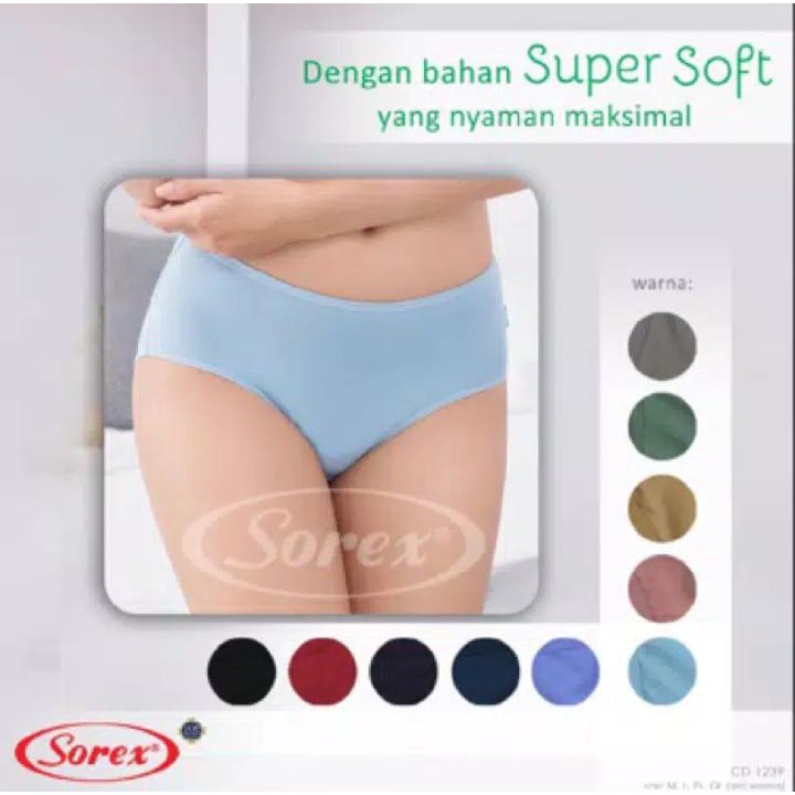 Sorex Celana Dalam Art 1239 Super Soft Pilih Warna Best Seller Termurah