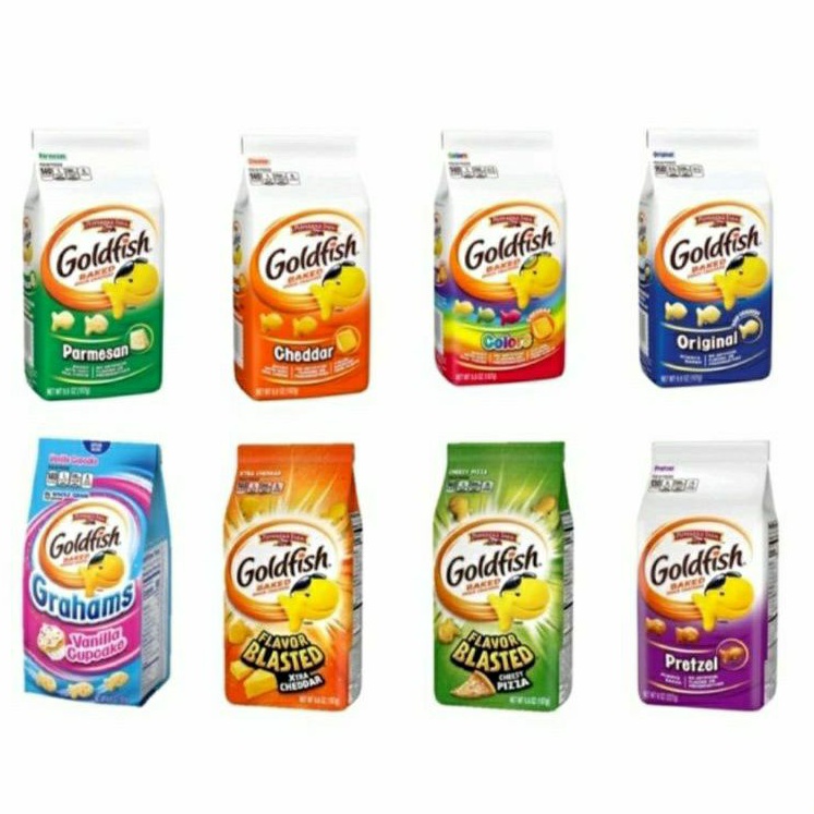

Pepperidge farm goldfish baked snack crackers 187 gr