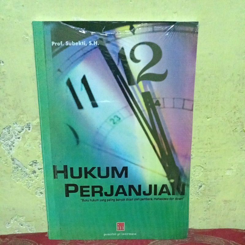 Jual Hukum Perjanjian Prof Subekti S H Shopee Indonesia