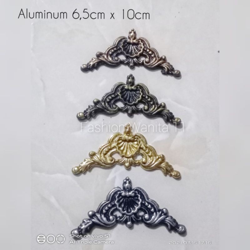Sudut Siku Hantaran Seserahan Mahar sudut siku hiasan charm Siku Aluminum