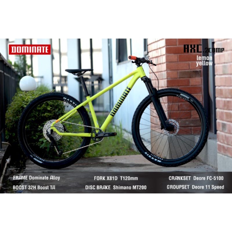 MTB 29 DOMINATE AXC 2 COMP ALLOY Sepeda Gunung