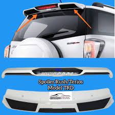 Spoiler Mobil Toyota Rush /  Terios Model TRD 2008-2017