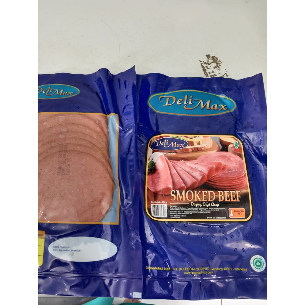 DELIMAX SMOKED BEEF 200 GRAM