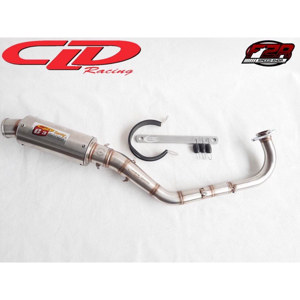 KNALPOT CLD RACING C3 MIO J/MIO M3 C3 OVAL DAN BULAT
