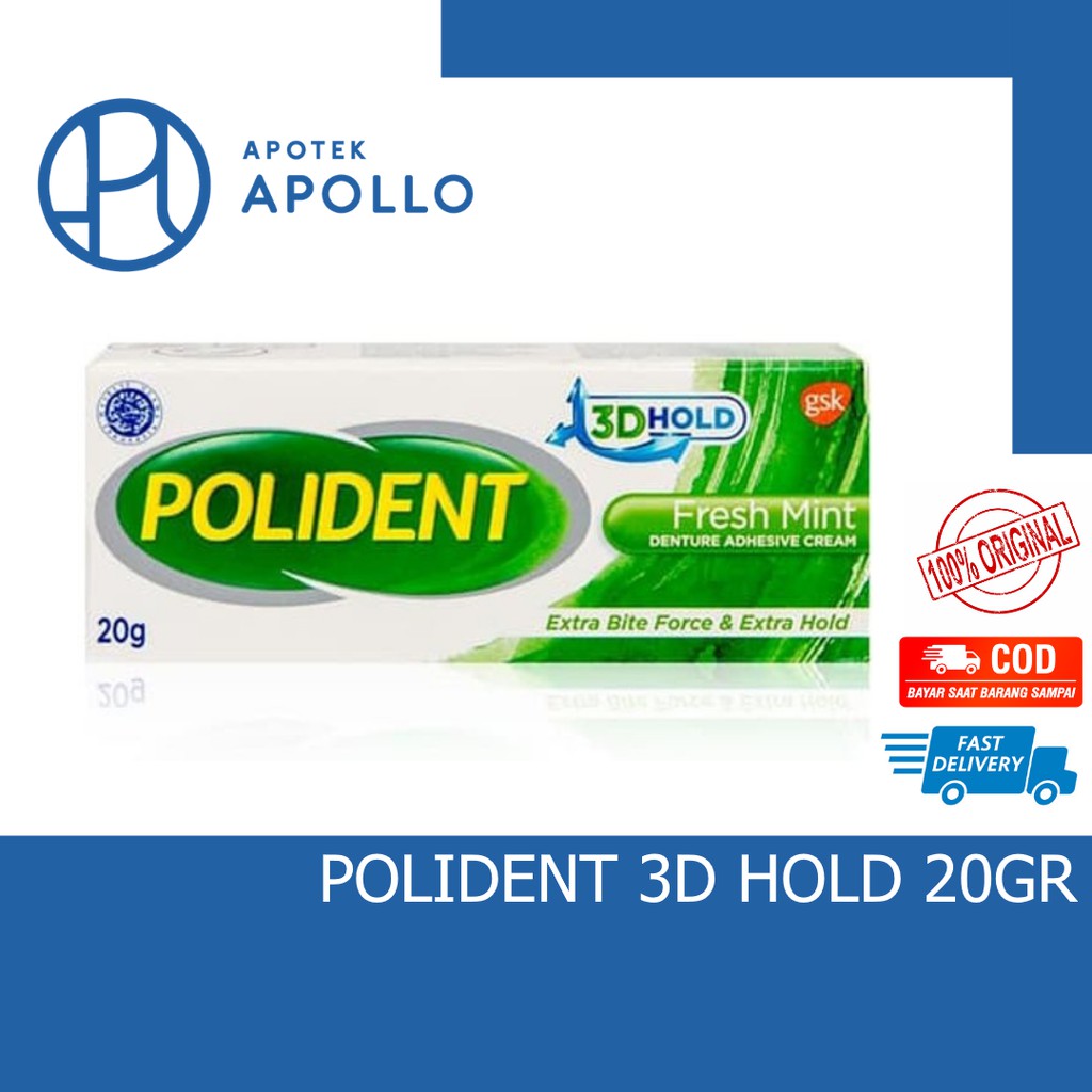 POLIDENT 3D HOLD 20 g