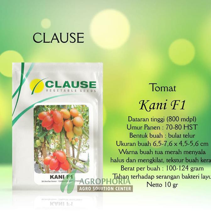 Produk Ready Benih Tomat Kani 10 Gram - Clause