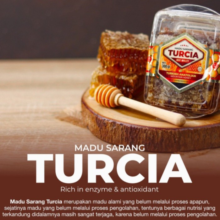 

Madu Sarang Turcia Asli Murni Original