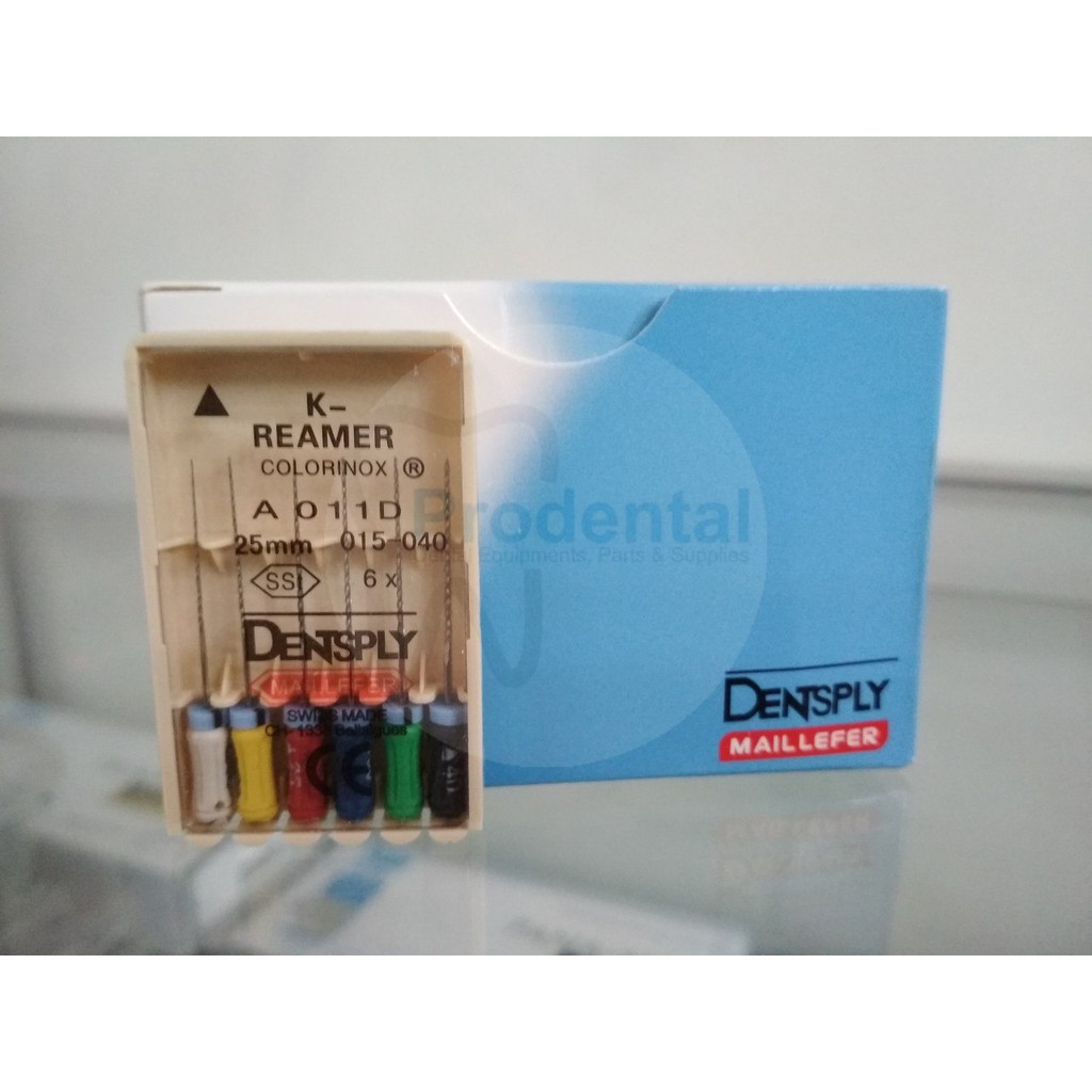 K Reamer Dentsply 25mm #15-40