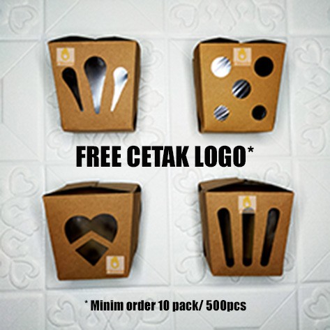 

FOOD PAIL KRAFT PAPER BROWN - S
