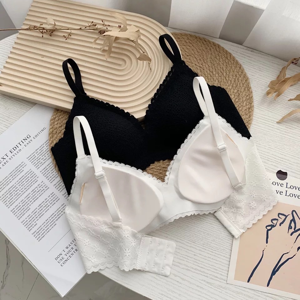 Bra Bralette tummy busa cup tanpa kawar