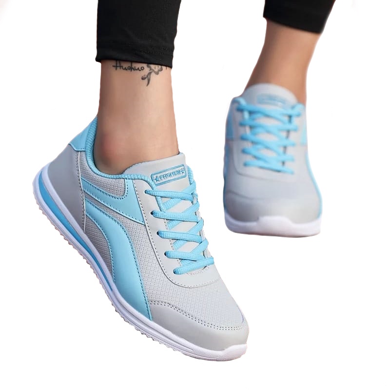 Sepatu Wanita Dewasa Running Terbaru Sneakers Korea Kekinian KSM 12