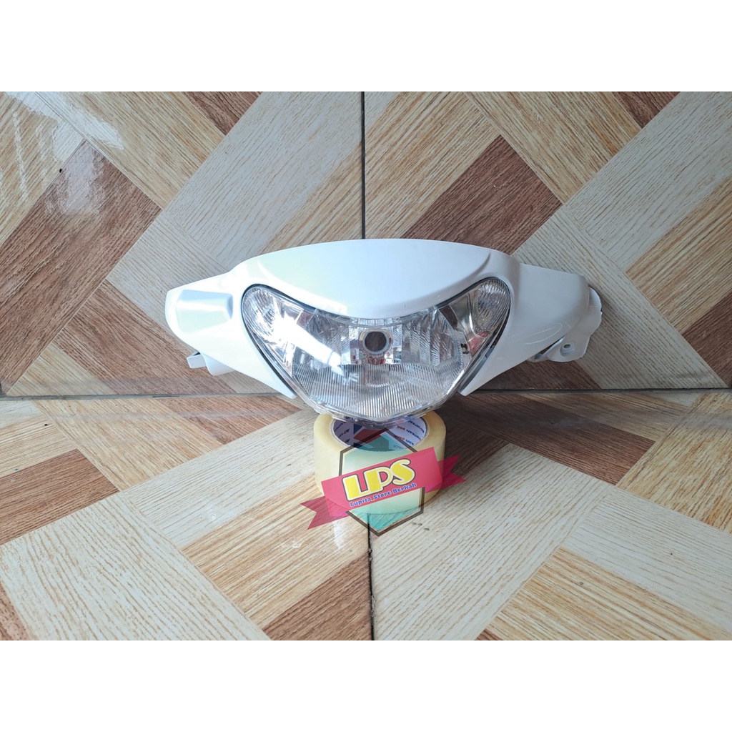 Reflektor + Batok Depan Yamaha Mio Smile Warna Putih Termurah