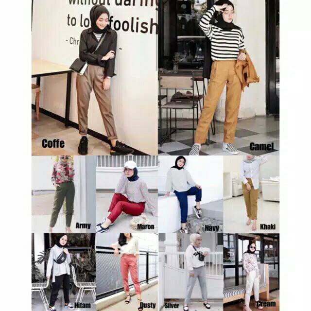 BAGGY PANTS SUPER JUMBO 5L 6L CELANA BAHAN MURAH