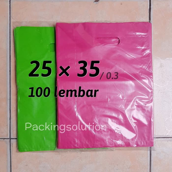 PLASTIK PAKING TANPA PLONG JUAL ECER MINIM CUMA 20 LEMBAR