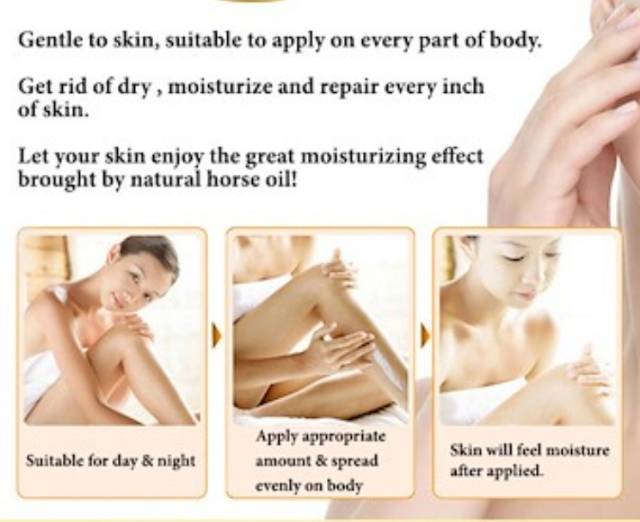 Lishan Horse Oil Moisturizing Skin Cream 200g