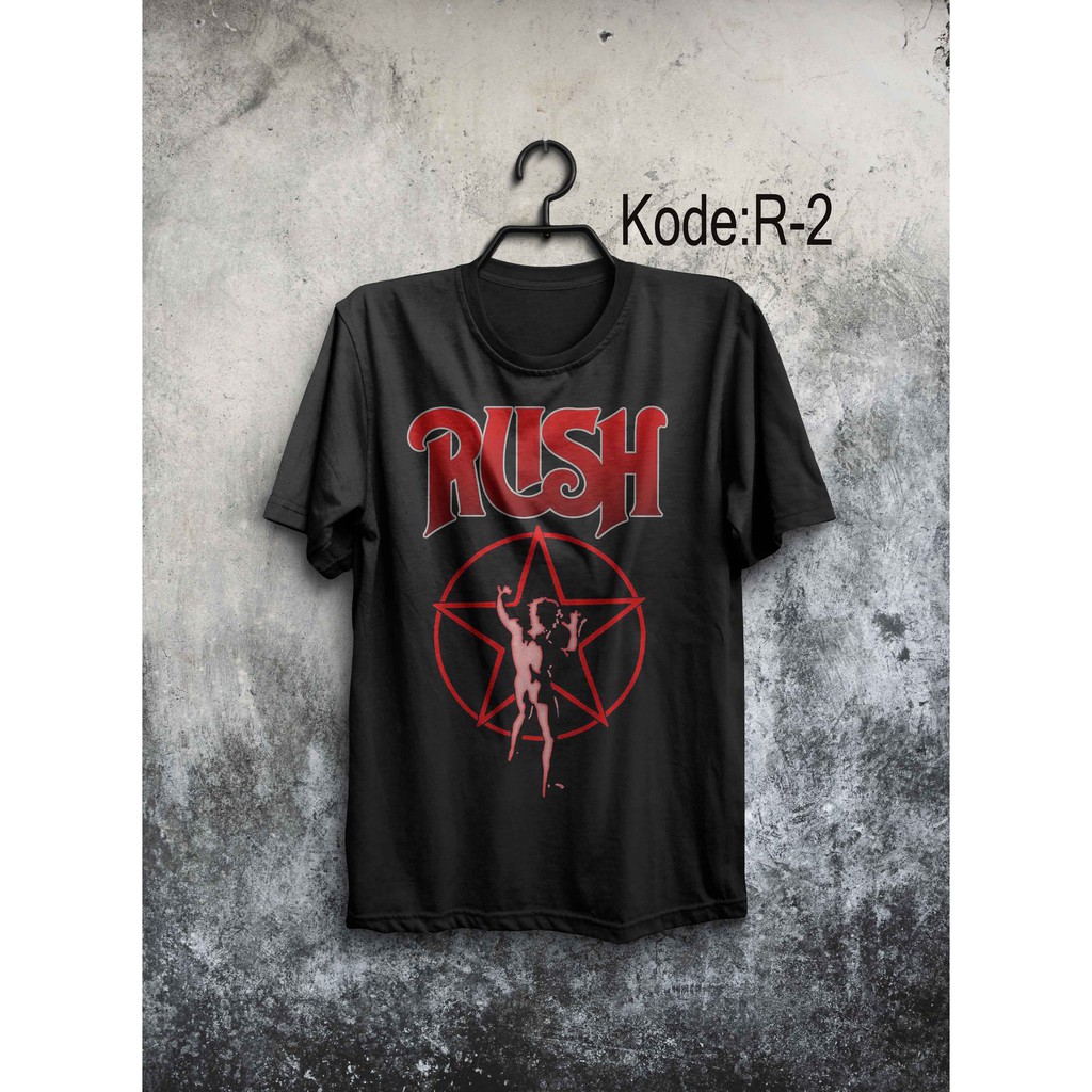 KAOS BAND RUSH TSHIRT MUSIK RUSH 02