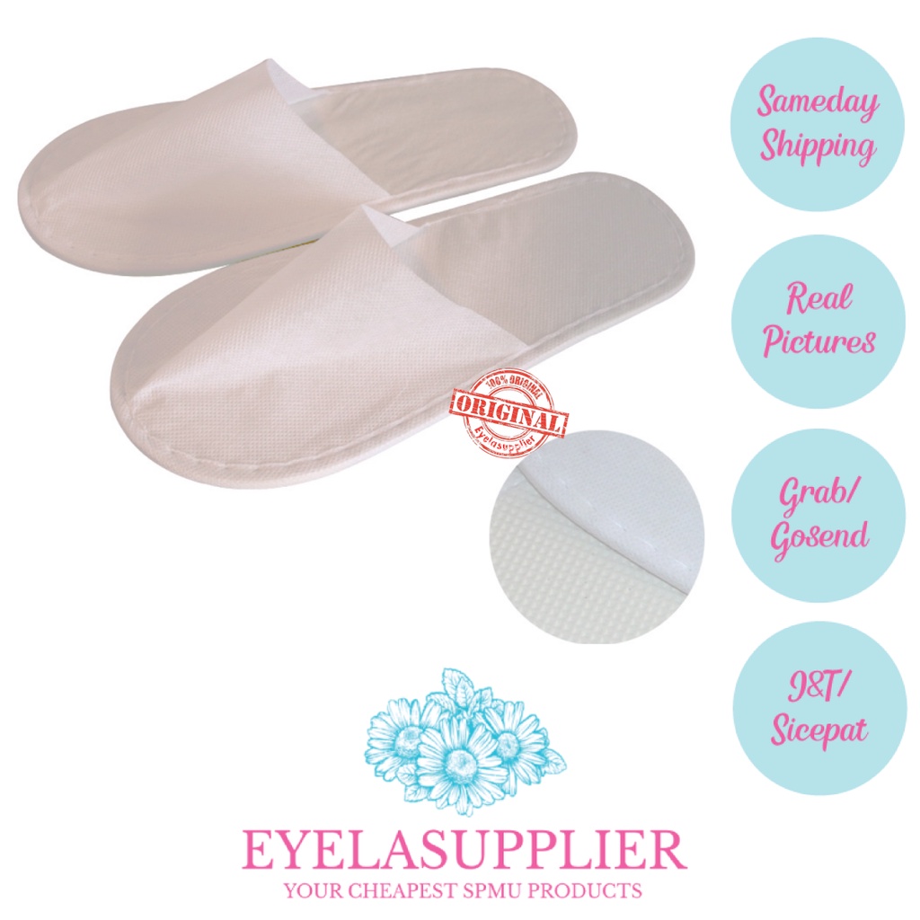 Sandal Rumah Selop Studio Kokop Salon Spa Sendal Hotel Polos Tebal Indoor Slipper Nyaman Disposable