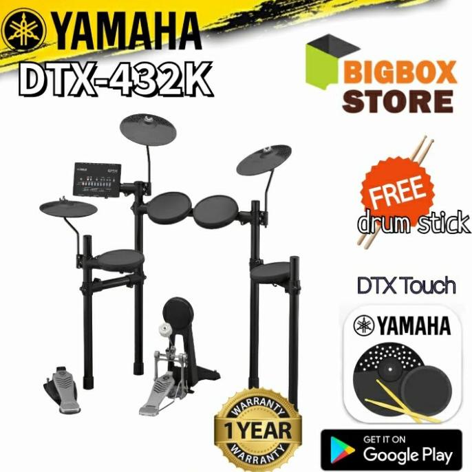 Electrik Drums Set Dtx-432K / Dtx432K / Dtx 432K / Dtx 432