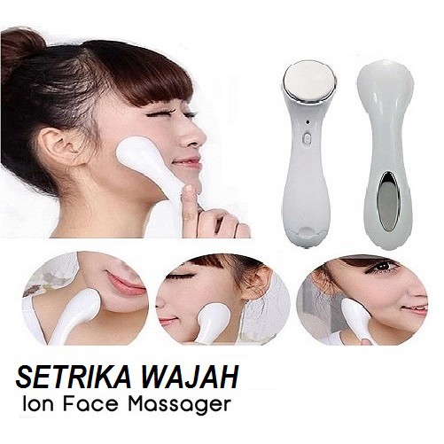 Setrika Wajah Ion Face Massager Skin Care Kecantikan Kulit Wajah Alami Shopee Indonesia